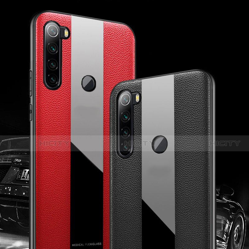 Custodia Silicone Morbida In Pelle Cover H01 per Xiaomi Redmi Note 8 (2021)