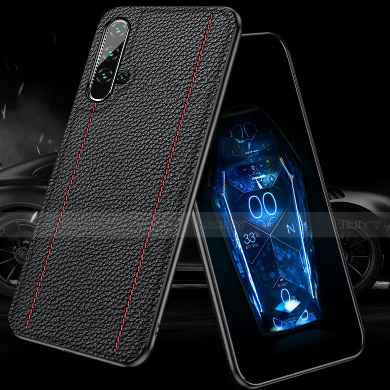 Custodia Silicone Morbida In Pelle Cover H02 per Huawei Honor 20