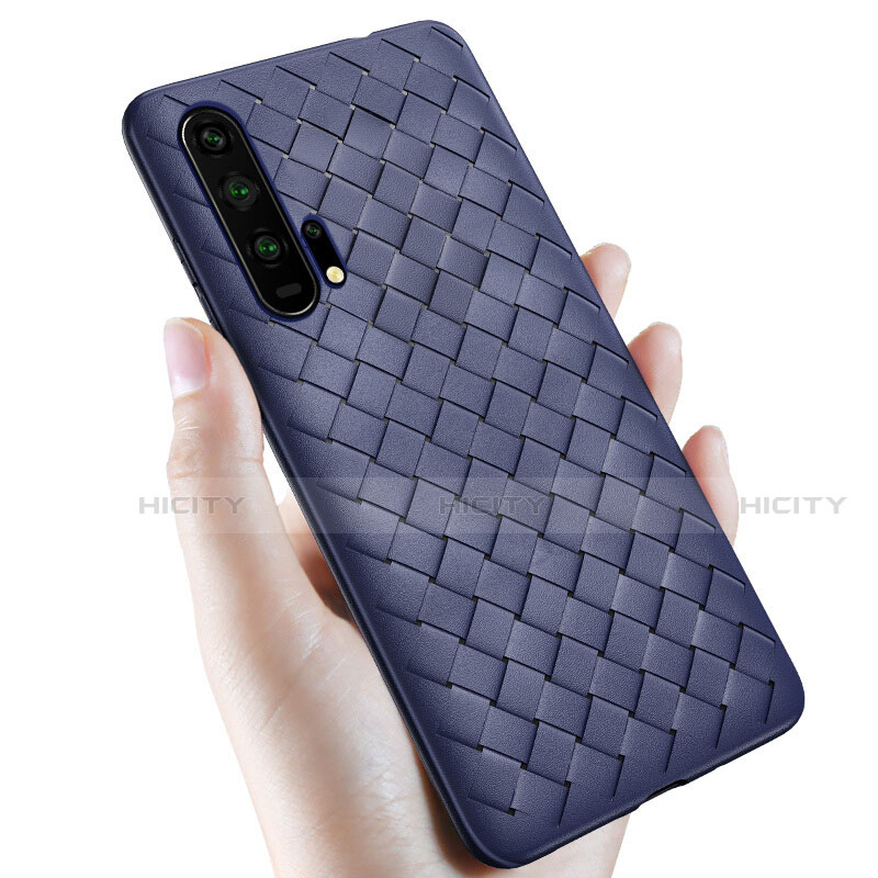 Custodia Silicone Morbida In Pelle Cover H02 per Huawei Honor 20 Pro