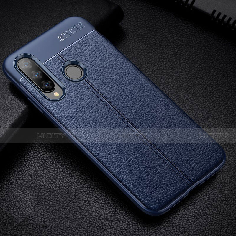 Custodia Silicone Morbida In Pelle Cover H02 per Huawei Nova 4e