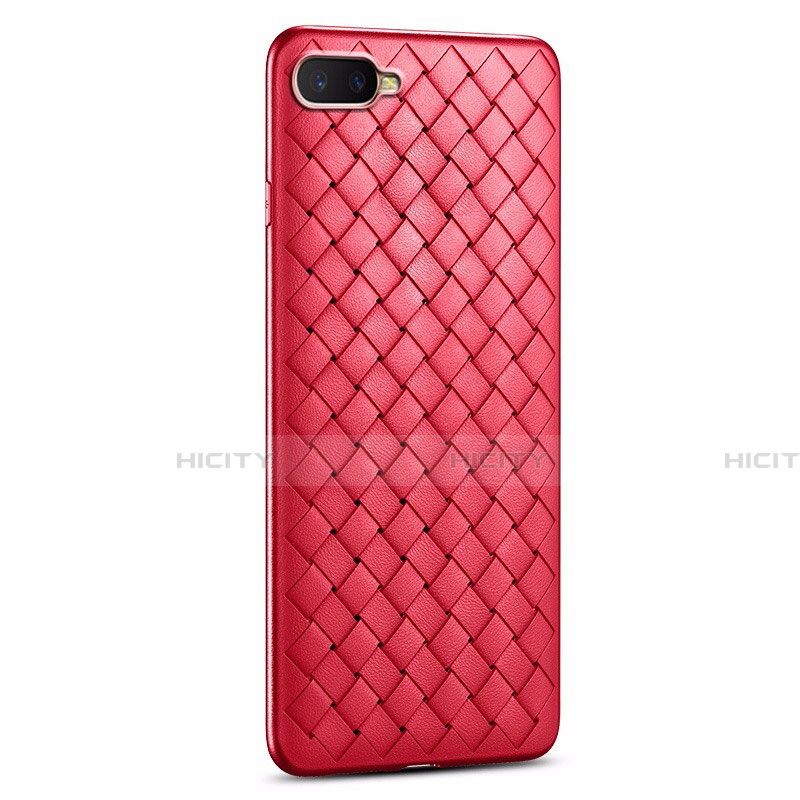 Custodia Silicone Morbida In Pelle Cover H03 per Oppo R15X