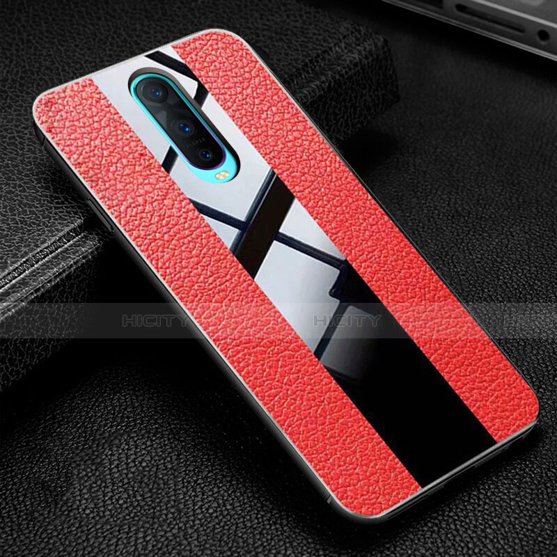 Custodia Silicone Morbida In Pelle Cover H03 per Oppo R17 Pro