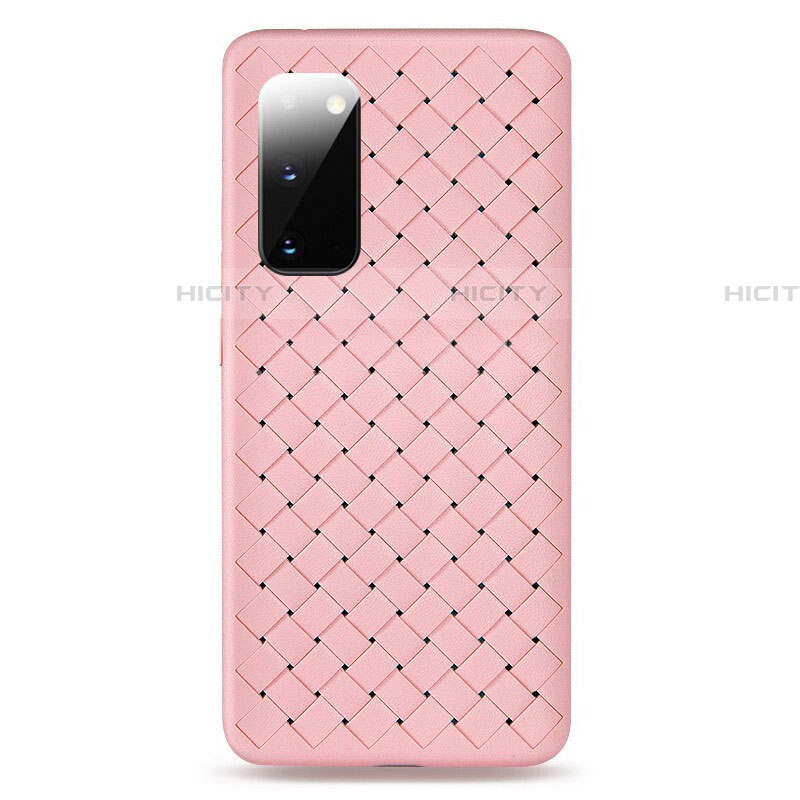 Custodia Silicone Morbida In Pelle Cover H03 per Samsung Galaxy S20 5G