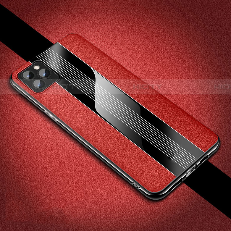Custodia Silicone Morbida In Pelle Cover H05 per Apple iPhone 11 Pro Max