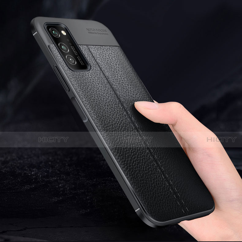 Custodia Silicone Morbida In Pelle Cover H05 per Huawei Honor View 30 Pro 5G