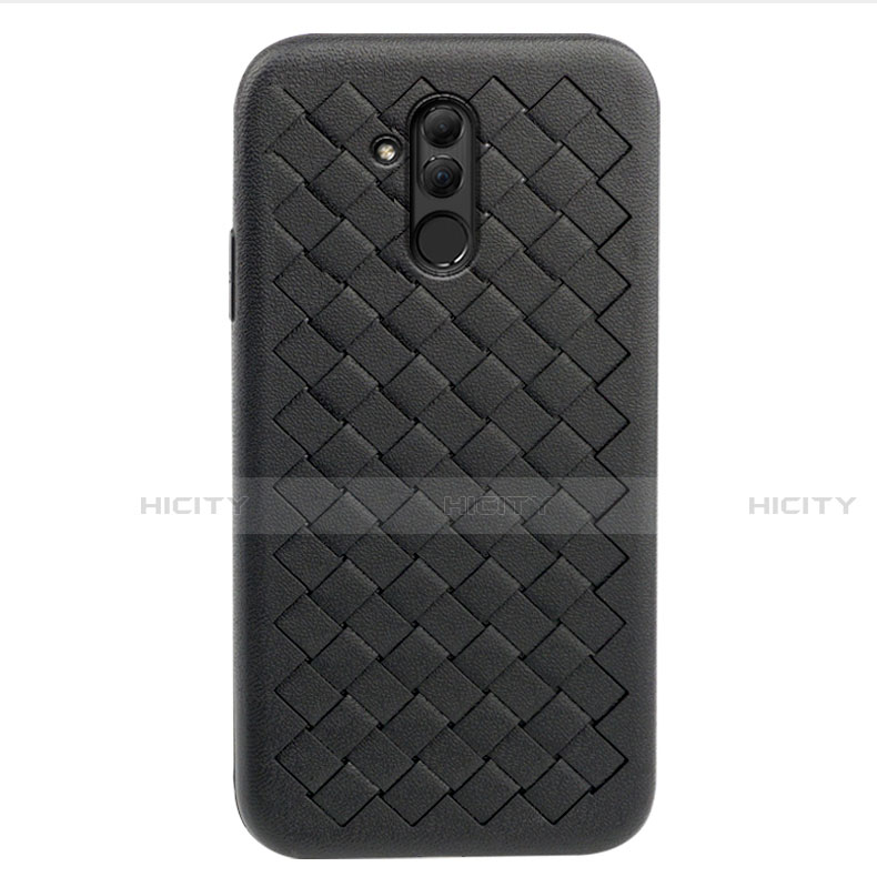 Custodia Silicone Morbida In Pelle Cover H05 per Huawei Mate 20 Lite