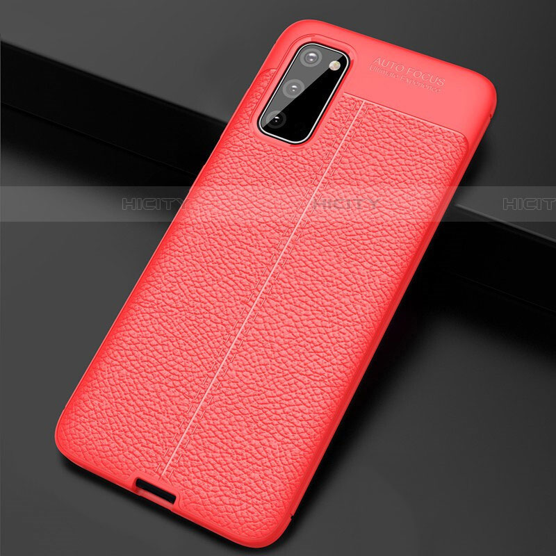 Custodia Silicone Morbida In Pelle Cover H05 per Samsung Galaxy S20