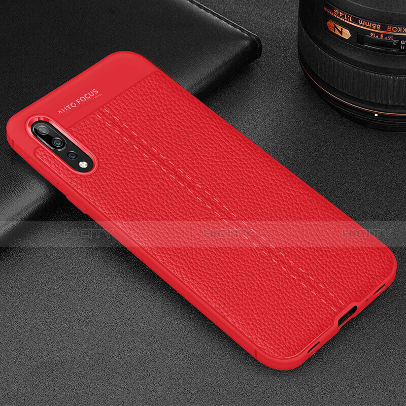 Custodia Silicone Morbida In Pelle Cover H07 per Huawei P20 Pro