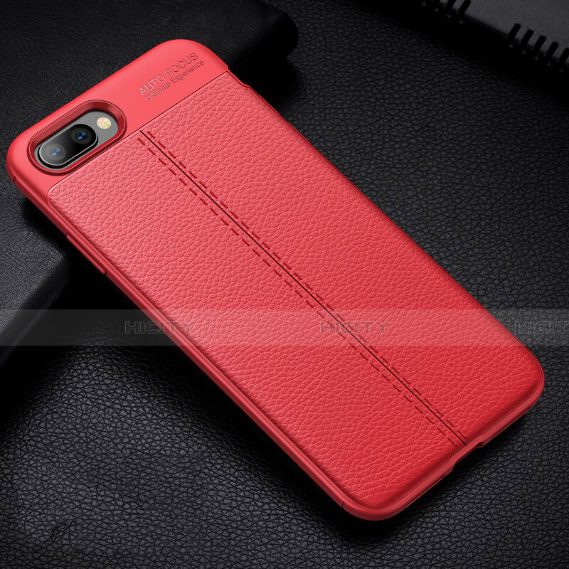 Custodia Silicone Morbida In Pelle Cover H07 per Oppo R17 Neo