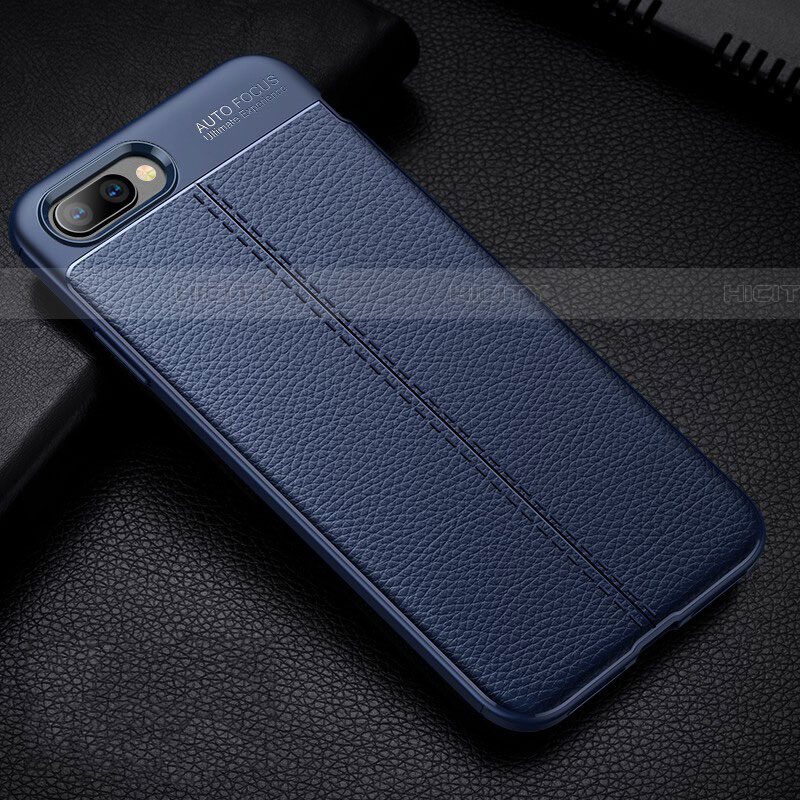 Custodia Silicone Morbida In Pelle Cover H07 per Oppo RX17 Neo