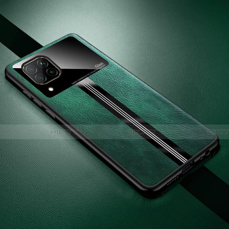 Custodia Silicone Morbida In Pelle Cover L01 per Huawei Nova 6 SE Verde