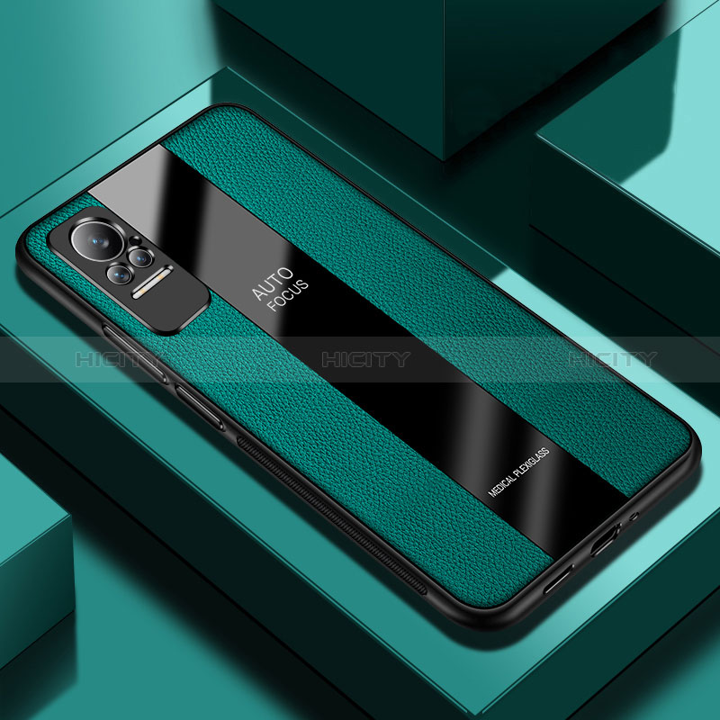 Custodia Silicone Morbida In Pelle Cover PB1 per Xiaomi Civi 1S 5G Verde