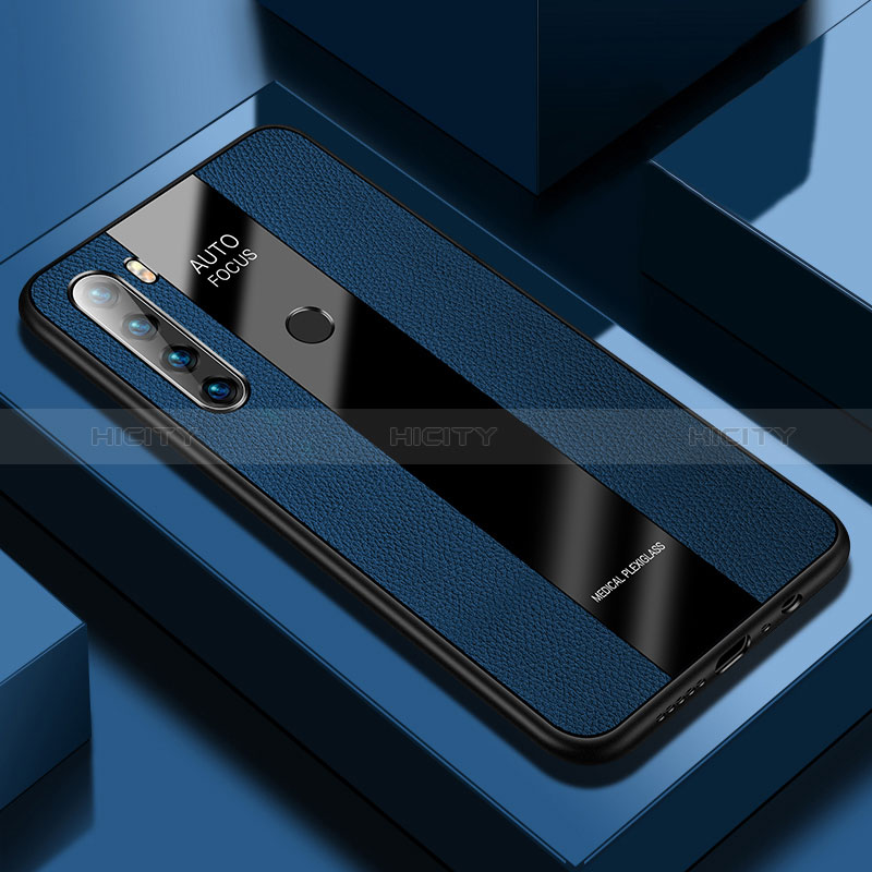 Custodia Silicone Morbida In Pelle Cover PB1 per Xiaomi Redmi Note 8 (2021)