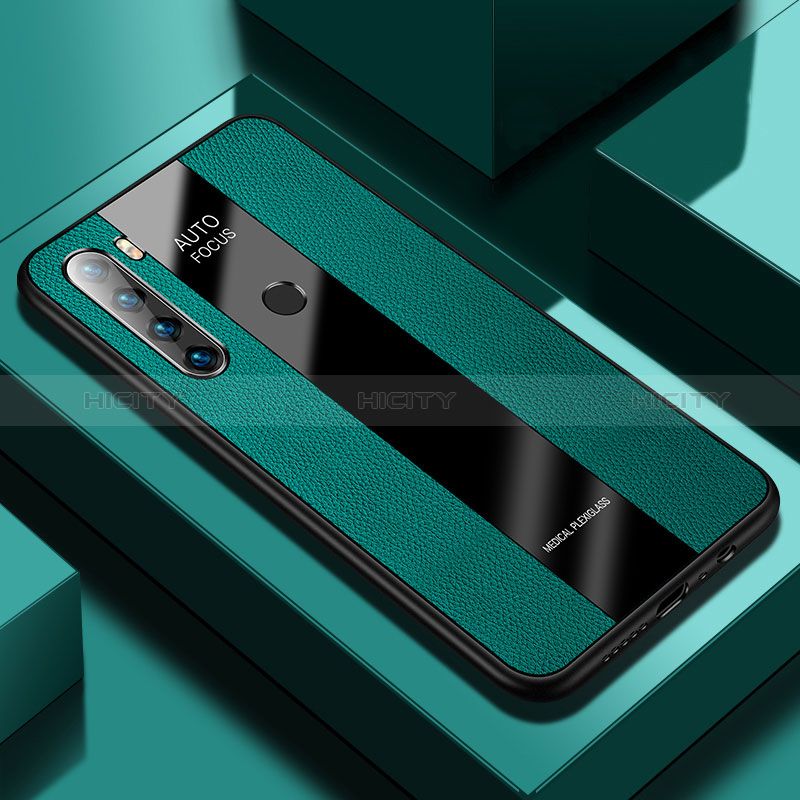 Custodia Silicone Morbida In Pelle Cover PB1 per Xiaomi Redmi Note 8 (2021)