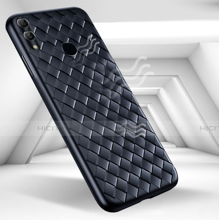 Custodia Silicone Morbida In Pelle Cover per Huawei Honor V10 Lite