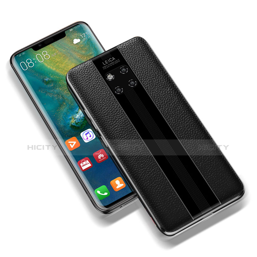 Custodia Silicone Morbida In Pelle Cover per Huawei Mate 20 RS