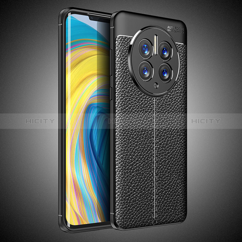 Custodia Silicone Morbida In Pelle Cover per Huawei Mate 50 Pro