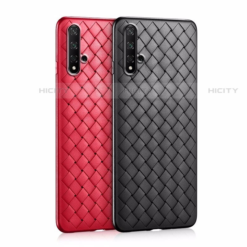 Custodia Silicone Morbida In Pelle Cover per Huawei Nova 5T