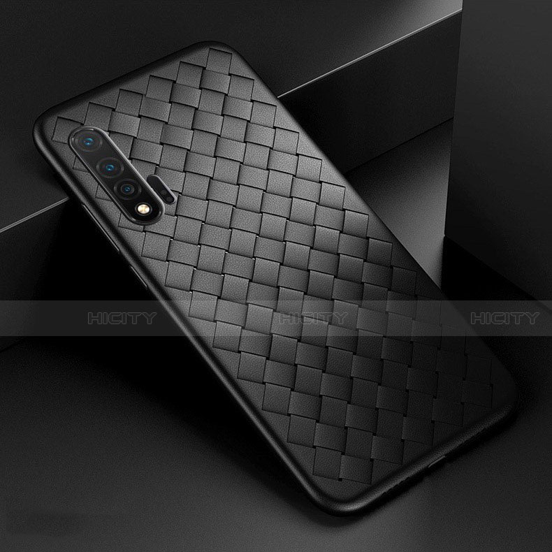 Custodia Silicone Morbida In Pelle Cover per Huawei Nova 6 5G