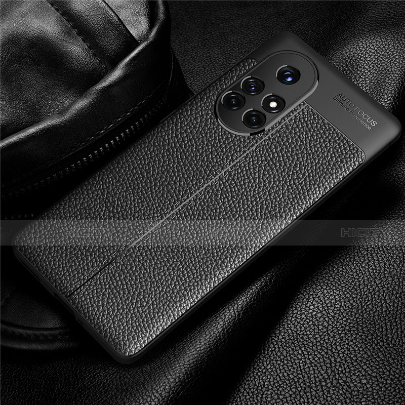 Custodia Silicone Morbida In Pelle Cover per Huawei Nova 8 Pro 5G