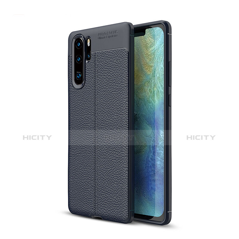 Custodia Silicone Morbida In Pelle Cover per Huawei P30 Pro