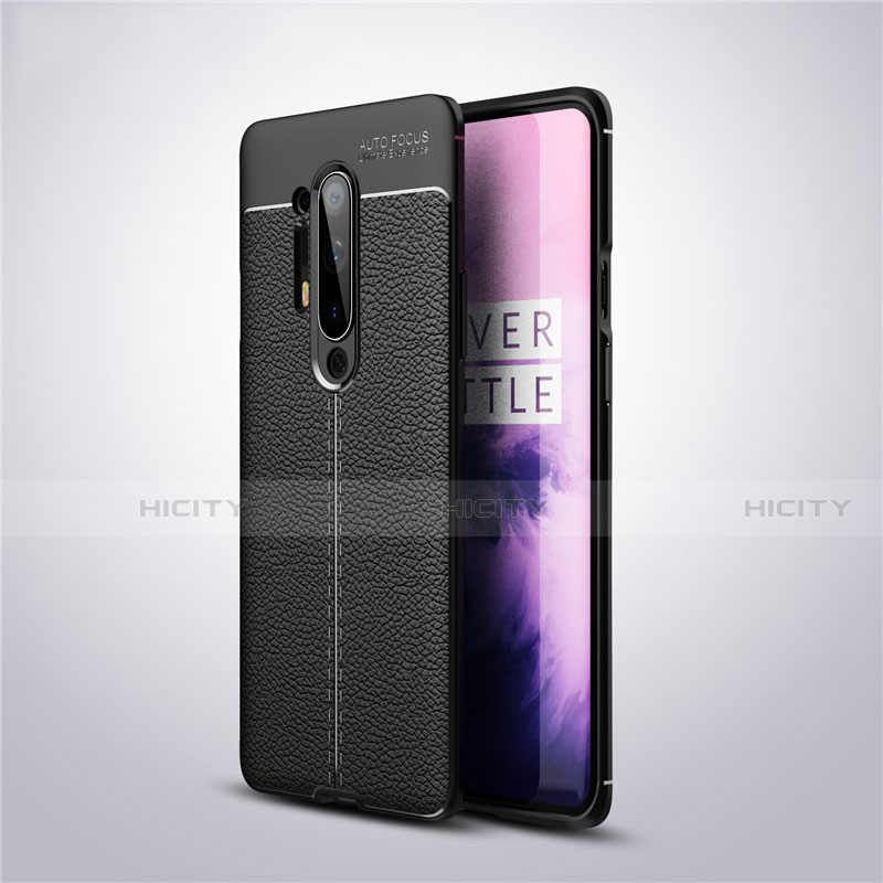 Custodia Silicone Morbida In Pelle Cover per OnePlus 8 Pro