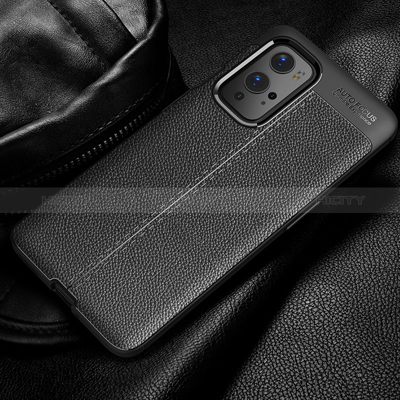 Custodia Silicone Morbida In Pelle Cover per OnePlus 9 Pro 5G