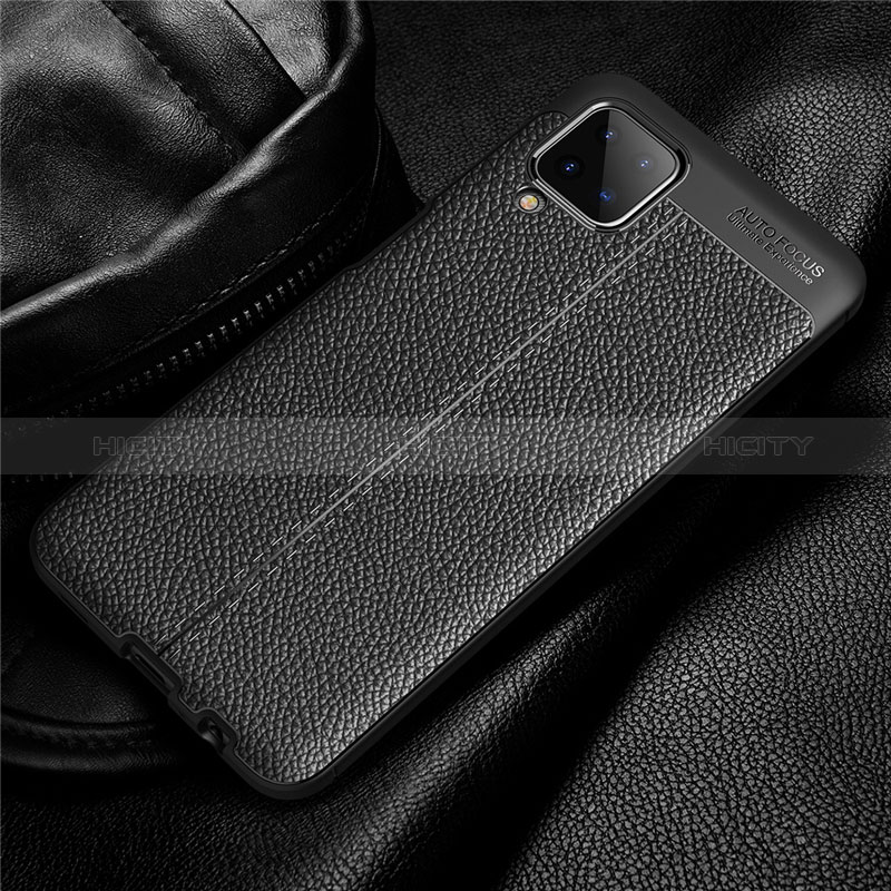 Custodia Silicone Morbida In Pelle Cover per Samsung Galaxy A12 5G