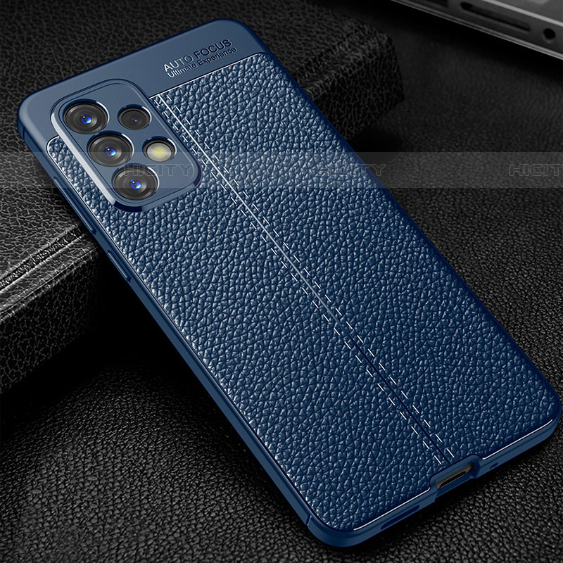 Custodia Silicone Morbida In Pelle Cover per Samsung Galaxy A73 5G