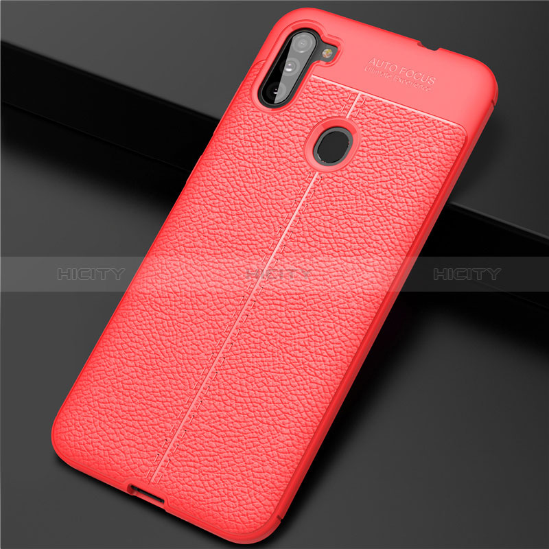 Custodia Silicone Morbida In Pelle Cover per Samsung Galaxy M11