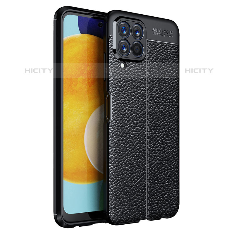 Custodia Silicone Morbida In Pelle Cover per Samsung Galaxy M33 5G Nero