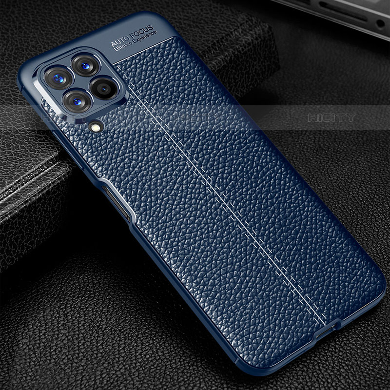 Custodia Silicone Morbida In Pelle Cover per Samsung Galaxy M53 5G