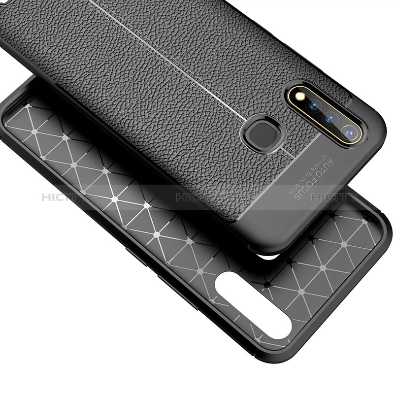 Custodia Silicone Morbida In Pelle Cover per Vivo Y5s