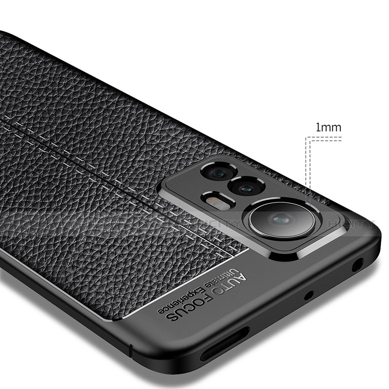 Custodia Silicone Morbida In Pelle Cover per Xiaomi Mi 12 5G