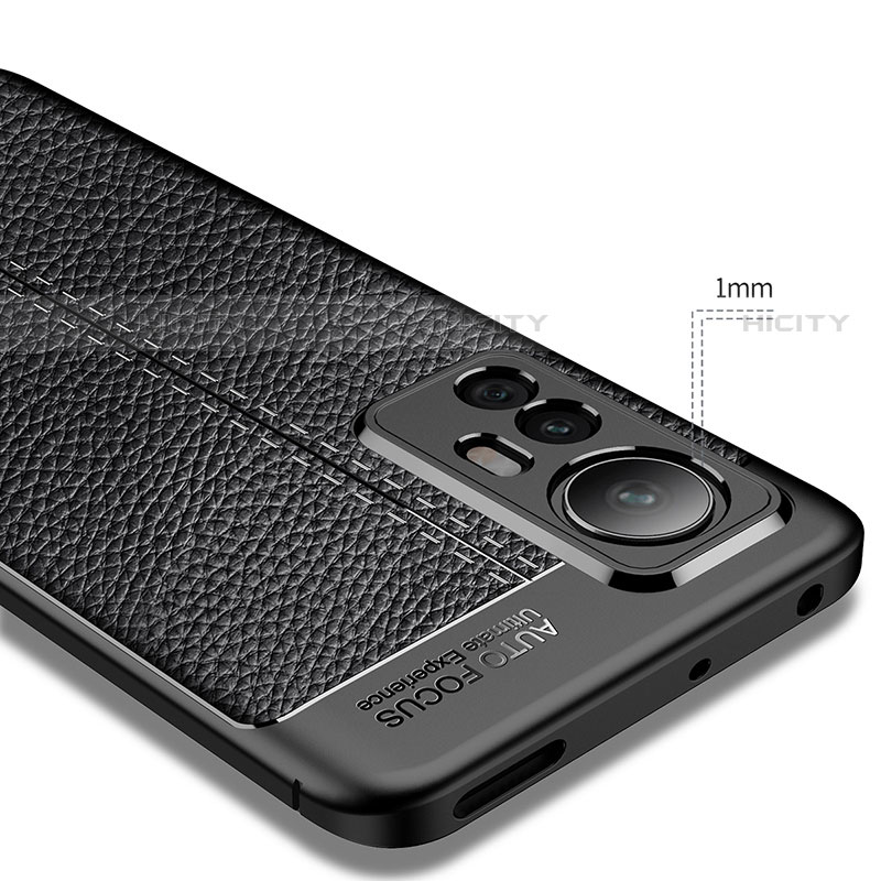 Custodia Silicone Morbida In Pelle Cover per Xiaomi Mi 12X 5G