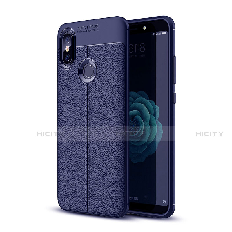 Custodia Silicone Morbida In Pelle Cover per Xiaomi Mi 6X