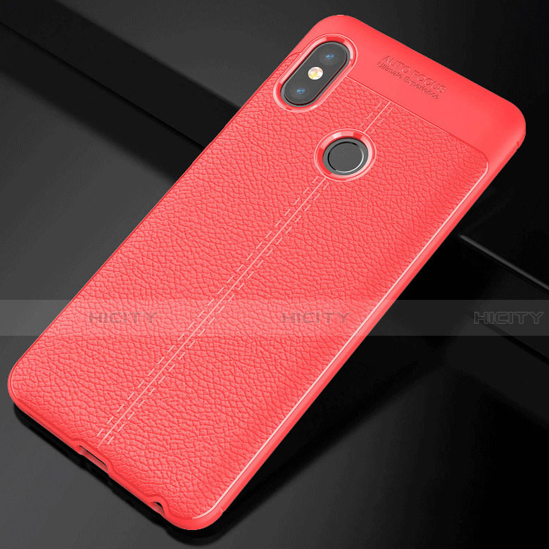 Custodia Silicone Morbida In Pelle Cover per Xiaomi Mi 6X