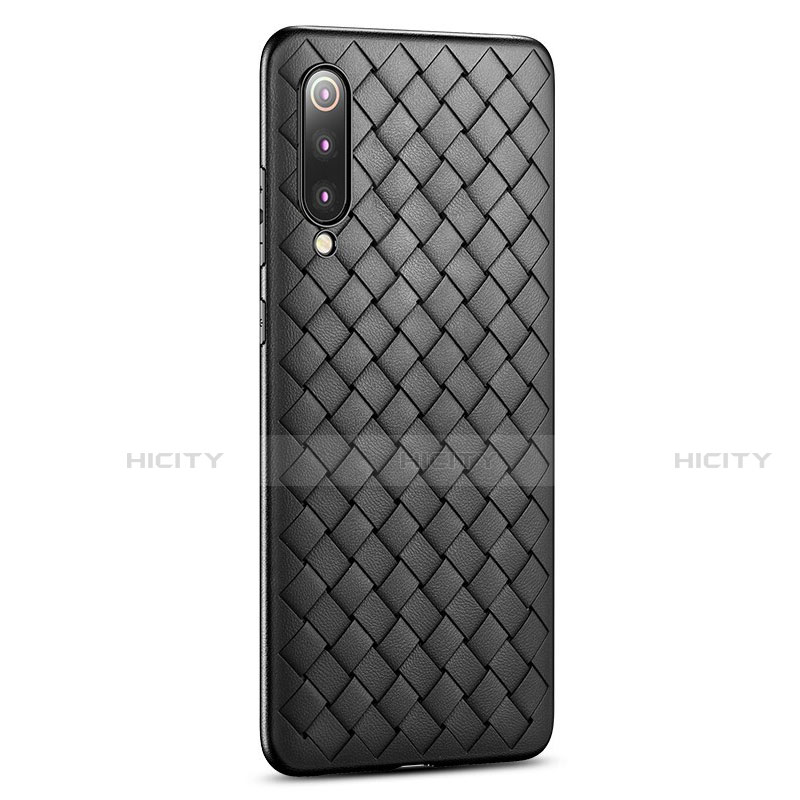 Custodia Silicone Morbida In Pelle Cover per Xiaomi Mi A3 Lite Nero