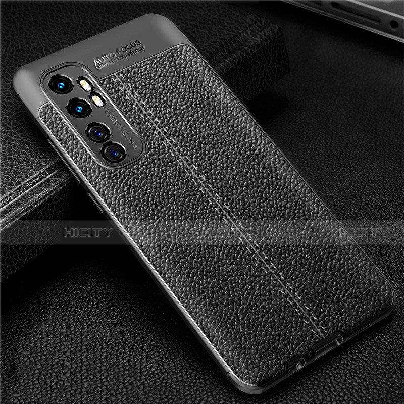 Custodia Silicone Morbida In Pelle Cover per Xiaomi Mi Note 10 Lite