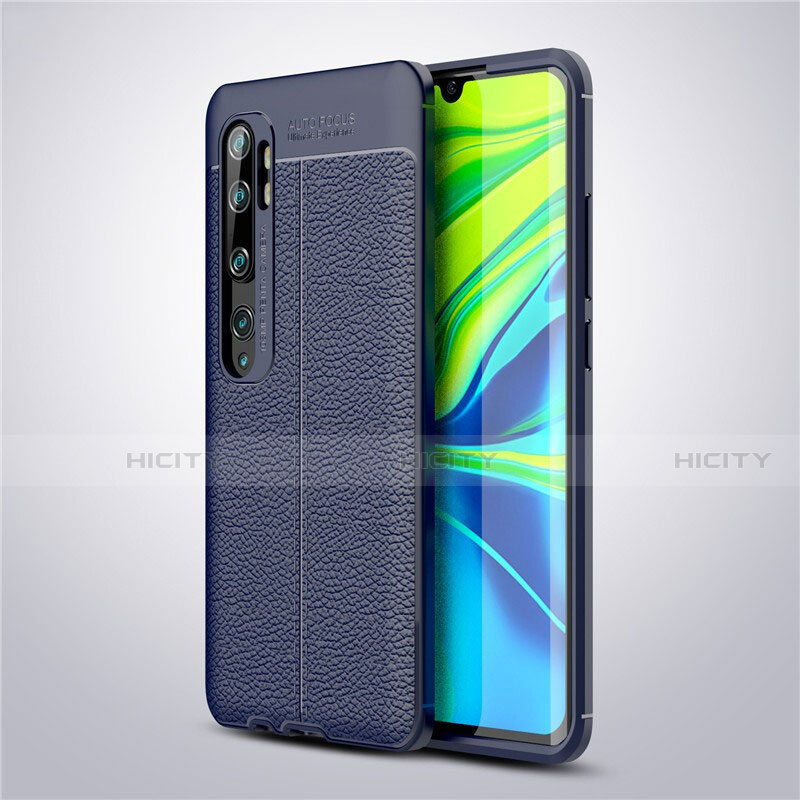 Custodia Silicone Morbida In Pelle Cover per Xiaomi Mi Note 10 Pro