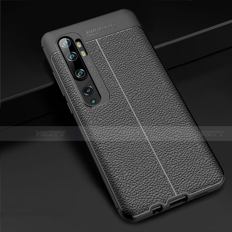 Custodia Silicone Morbida In Pelle Cover per Xiaomi Mi Note 10 Pro