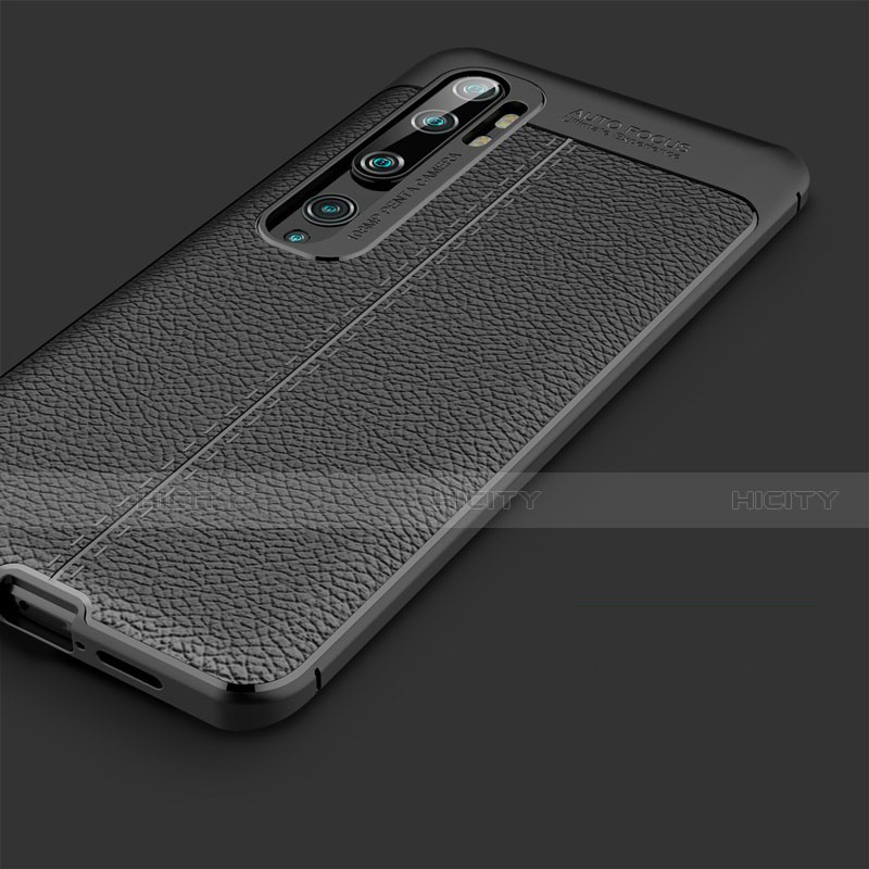 Custodia Silicone Morbida In Pelle Cover per Xiaomi Mi Note 10 Pro