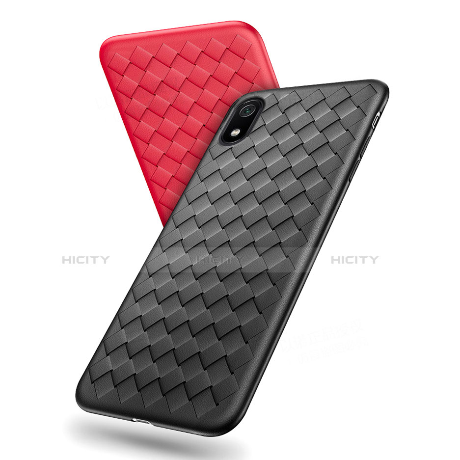 Custodia Silicone Morbida In Pelle Cover per Xiaomi Redmi 7A