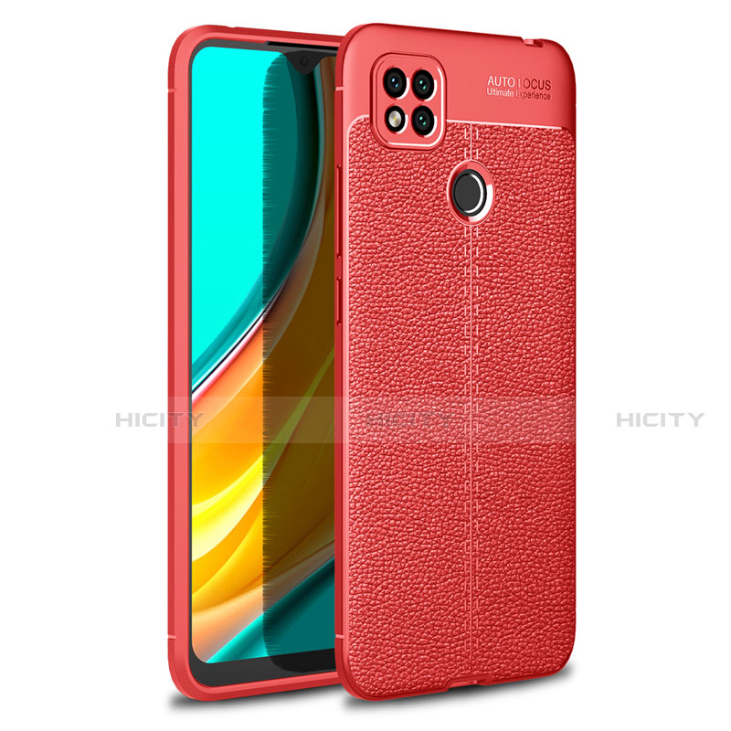 Custodia Silicone Morbida In Pelle Cover per Xiaomi Redmi 9 India