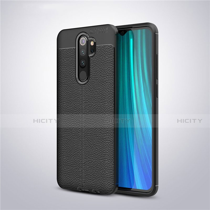 Custodia Silicone Morbida In Pelle Cover per Xiaomi Redmi Note 8 Pro