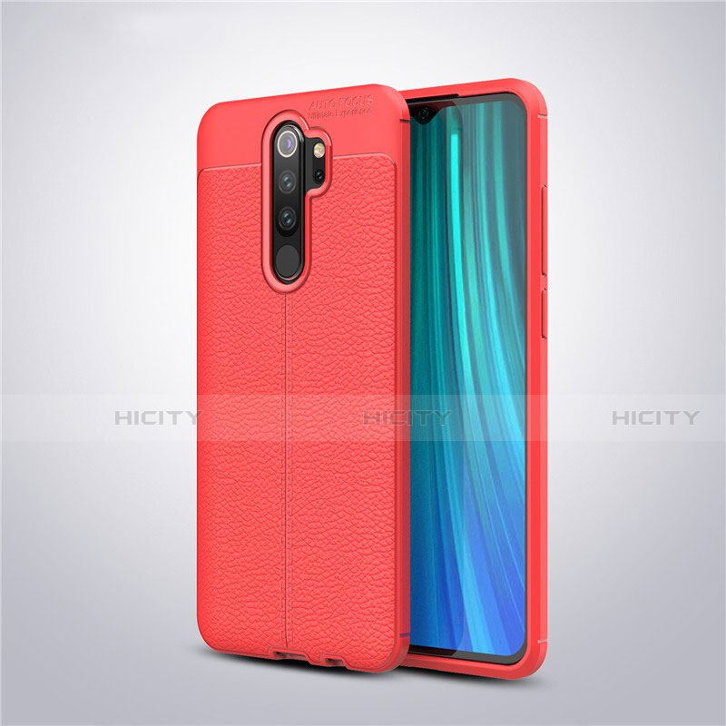 Custodia Silicone Morbida In Pelle Cover per Xiaomi Redmi Note 8 Pro