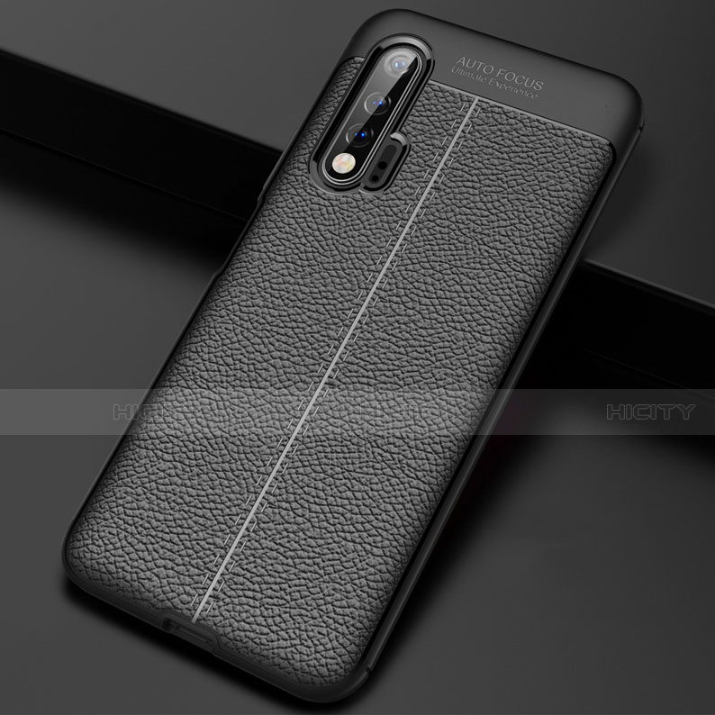 Custodia Silicone Morbida In Pelle Cover S01 per Huawei Nova 6 5G