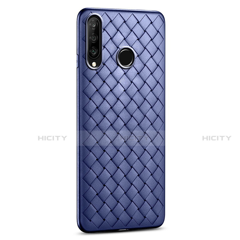 Custodia Silicone Morbida In Pelle Cover S01 per Huawei P30 Lite New Edition