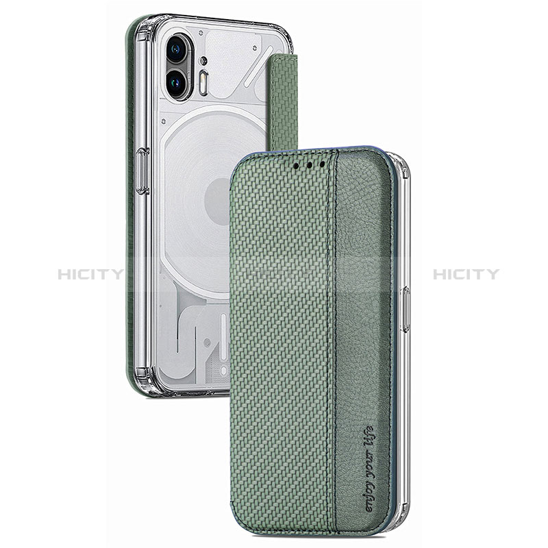 Custodia Silicone Morbida In Pelle Cover S01 per Nothing Phone 2