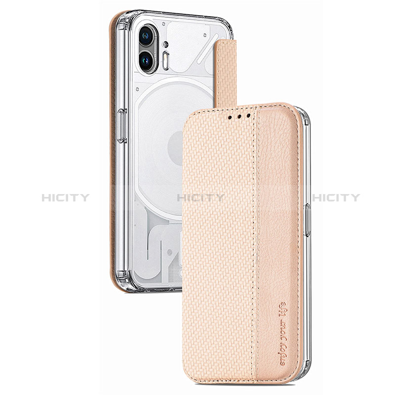 Custodia Silicone Morbida In Pelle Cover S01 per Nothing Phone 2